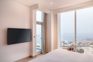 Junior-suite - 1 soveværelse | Allergivenligt sengetøj, senge med madrasser af memory foam