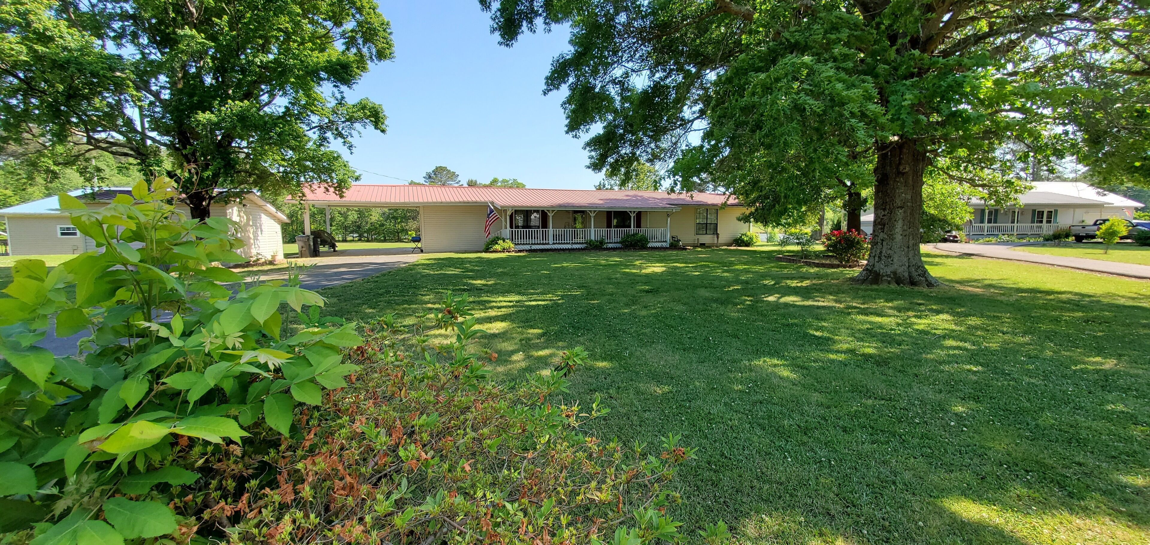 Weiss Lake Site-Built Home on Seasonal Water with Boat Ramp and Private Dock