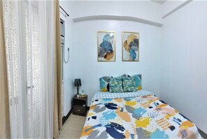 1 dormitorio y ropa de cama