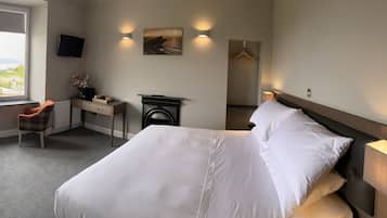 Deluxe-Doppelzimmer, mit Bad, Meerblick | Innenbereich