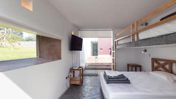5 dormitorios, escritorio, wifi gratis y ropa de cama