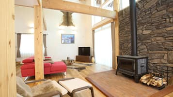Smart TV, Netflix, piso con calefacción, parlantes smart