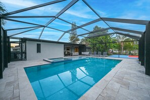 Piscine chauffée