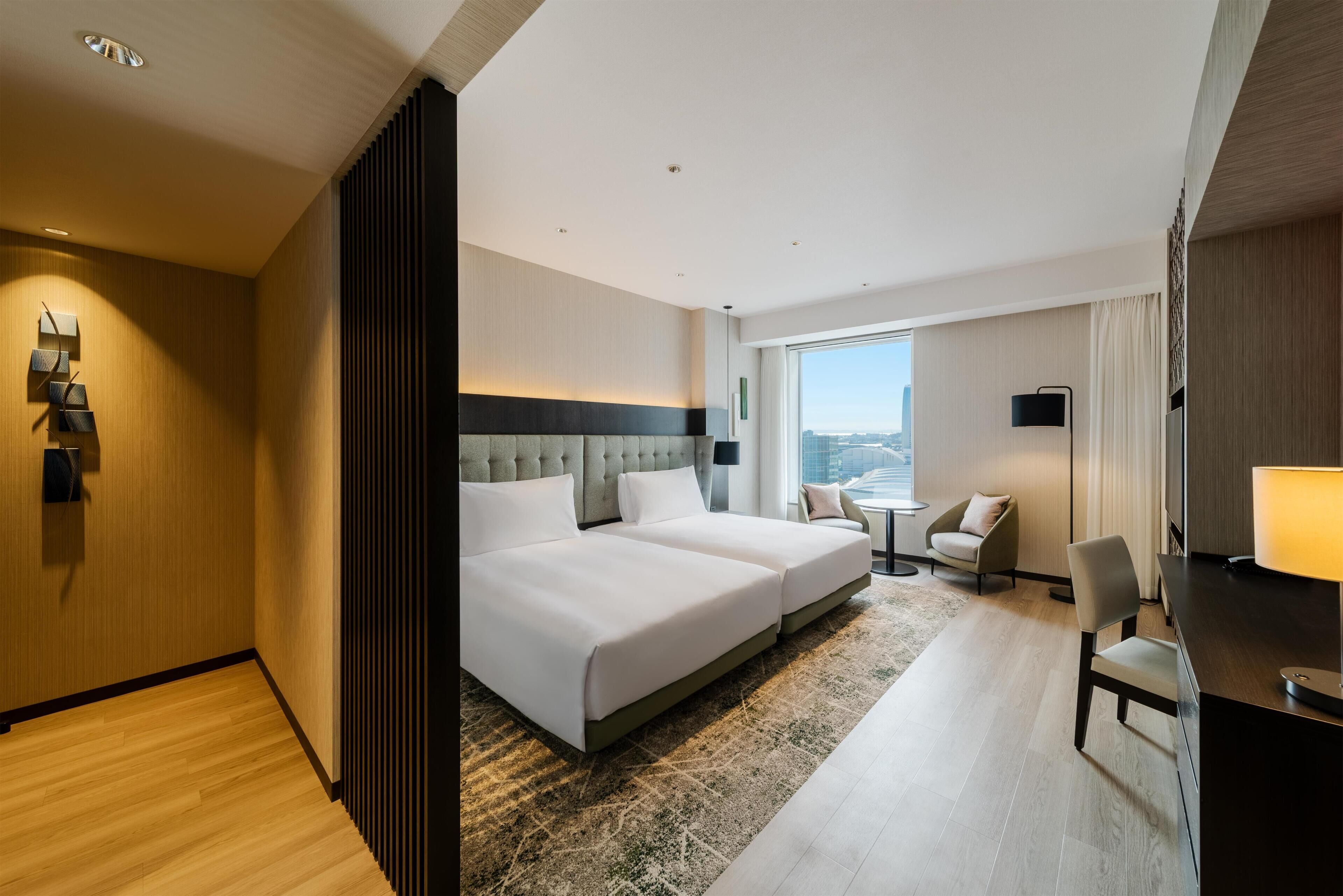 Premium Room, 2 Twin Beds, Ocean View | Down comforters, in-room safe, desk, blackout drapes