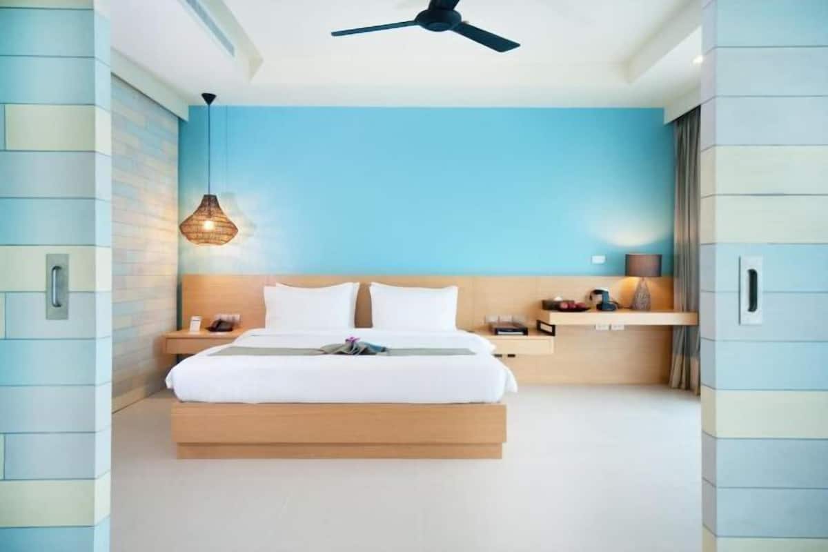 1 slaapkamer, een kluis op de kamer, individueel gemeubileerd