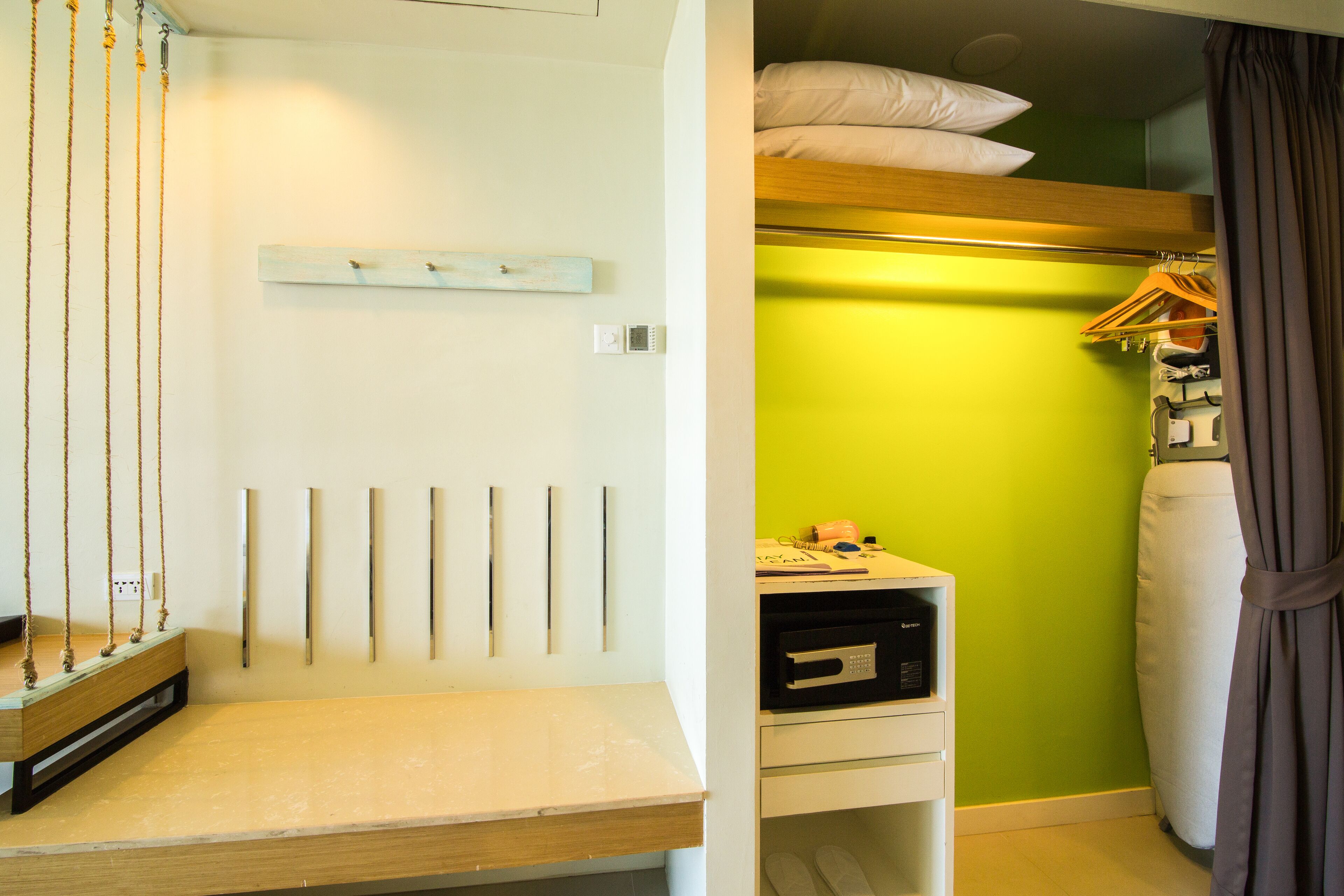 family pool view room | safe