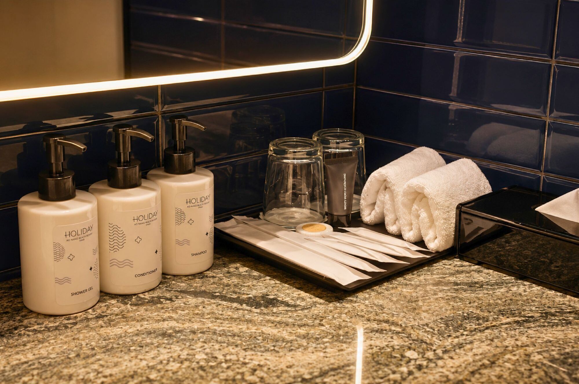 Family Garden View Room | Bathroom amenities | Shower, eco-friendly toiletries, hair dryer, slippers