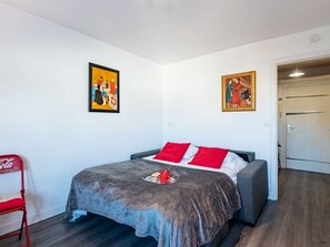 1 quarto, berço de viagem, Wi-Fi (sobretaxa), roupa de cama