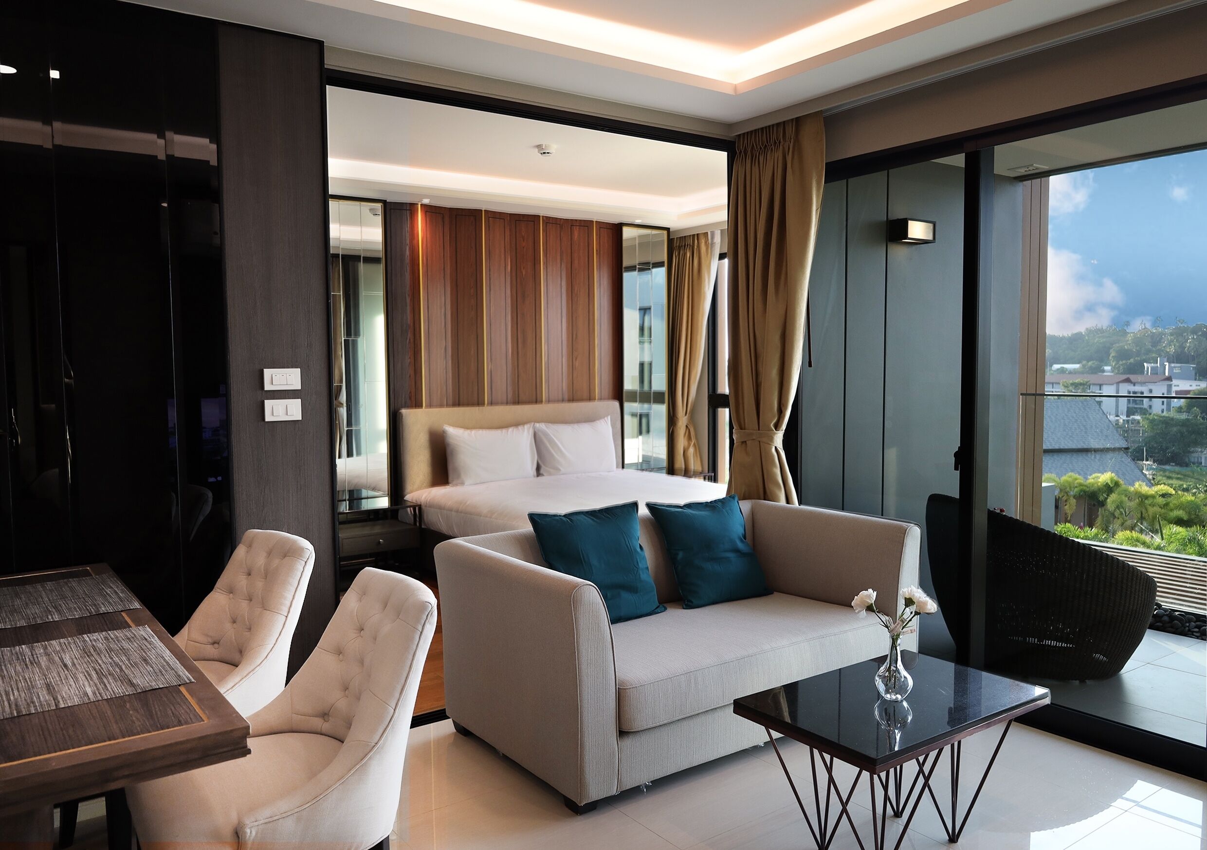 Family Condo (D4407) | Ruang tamu | TV skrin rata 