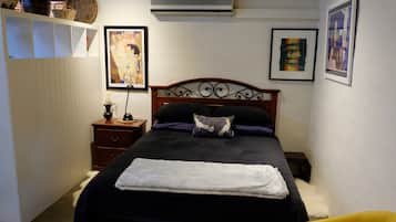 1 quarto, Wi-Fi de cortesia, roupa de cama