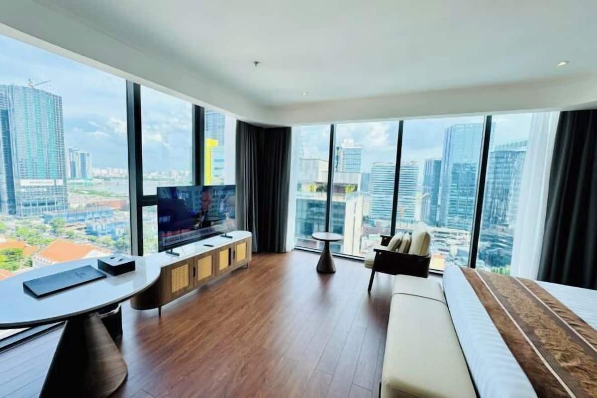 1 Schlafzimmer, Minibar, Zimmersafe, Verdunkelungsvorhänge