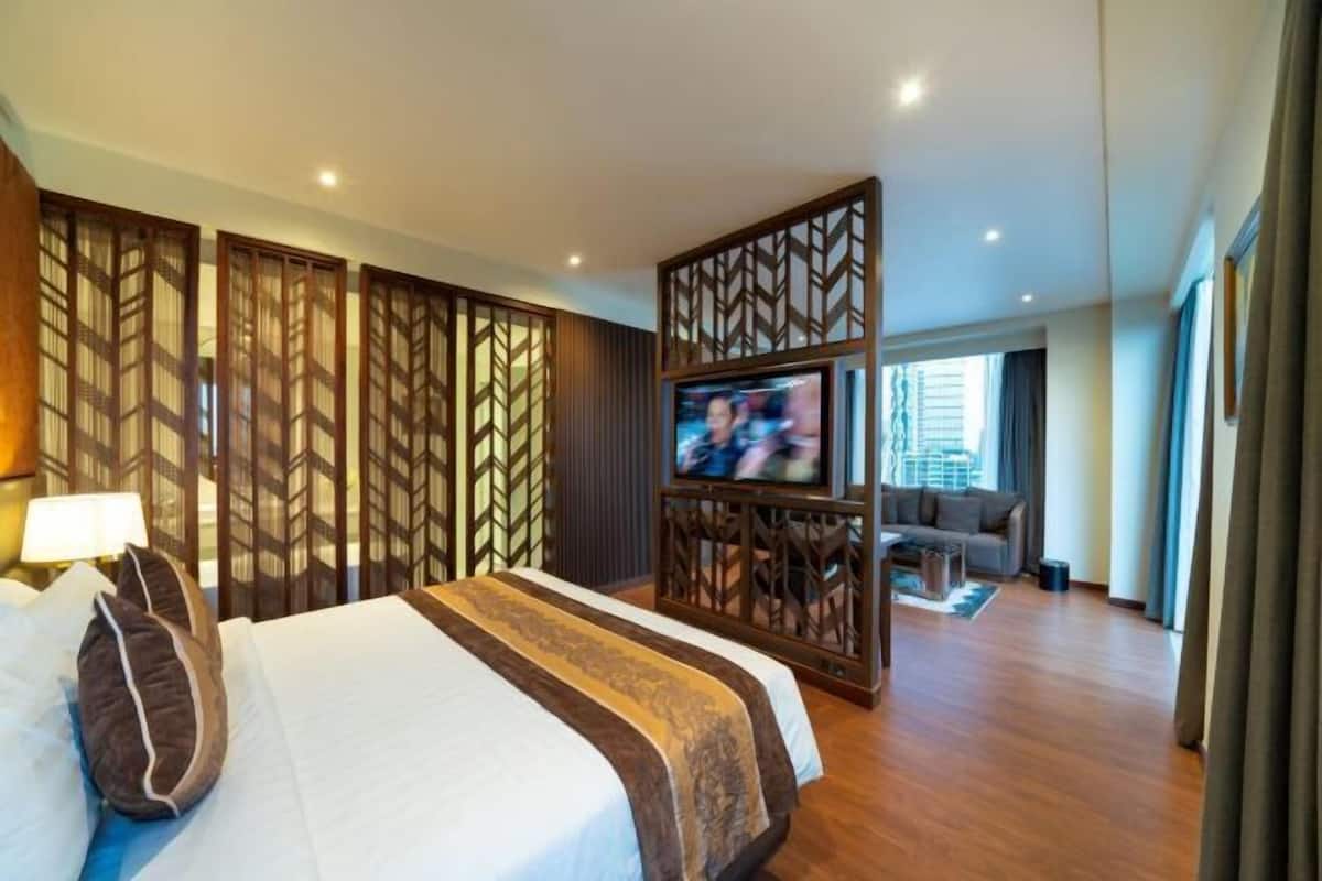 1 Schlafzimmer, Minibar, Zimmersafe, Verdunkelungsvorhänge