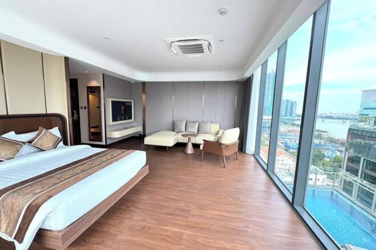 1 Schlafzimmer, Minibar, Zimmersafe, Verdunkelungsvorhänge