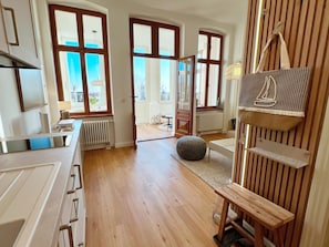 1 bedroom, WiFi, bed sheets - Villa Bella - directly on the promenade - Villa Bella apartment 02 (Heringsdorf)