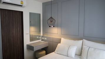 1 Bedroom at Palmyrah Surin Condo | 1 bedroom, in-room safe, blackout curtains, soundproofing