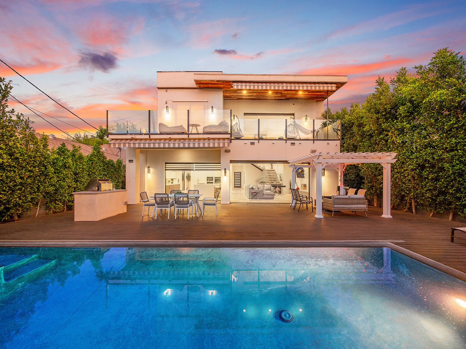 This is new construction, 4,100 sqf house with 5 spacious bedrooms