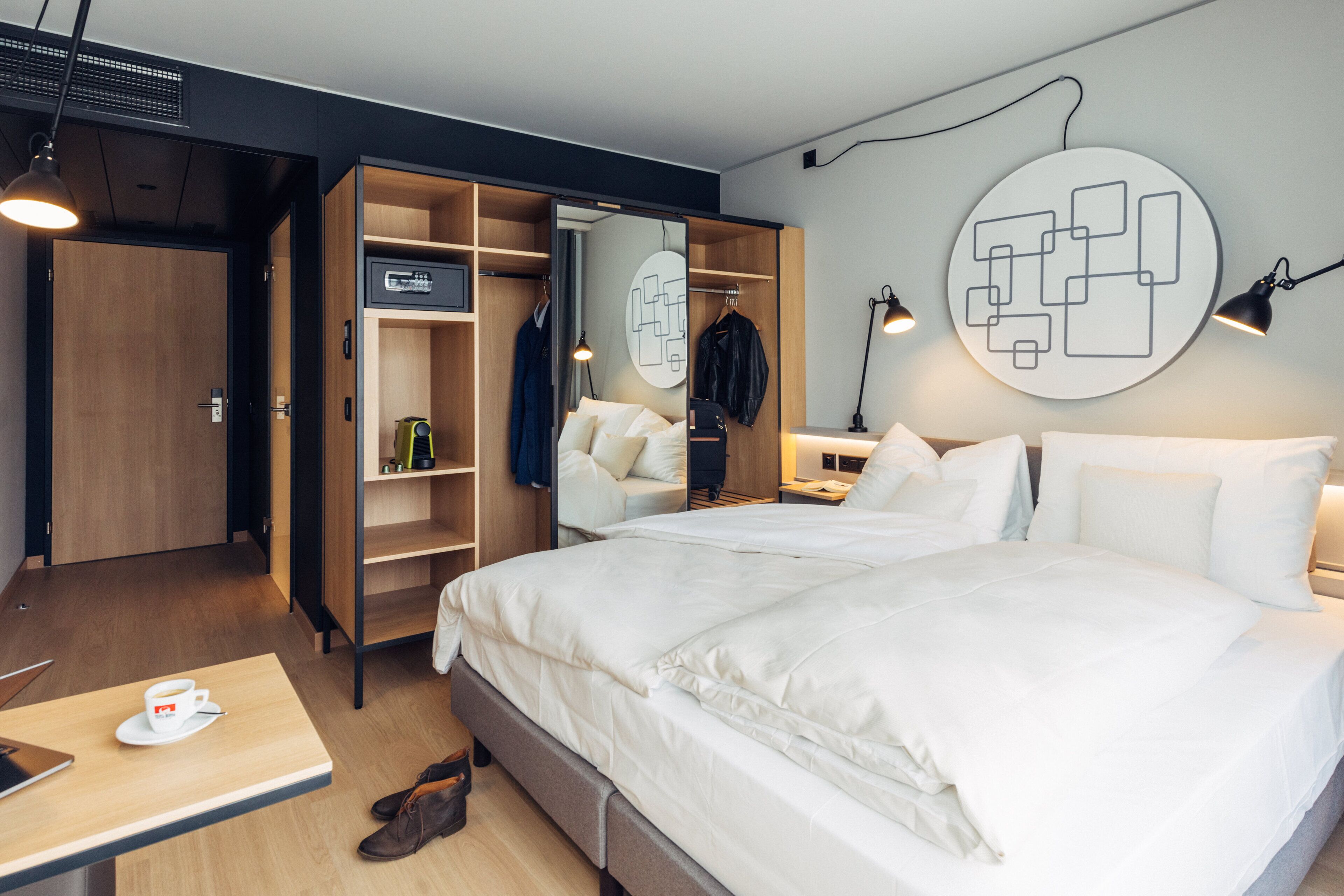 standard double or twin room | hypo-allergenic bedding, in-room safe, blackout curtains, soundproofing