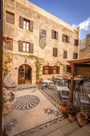 Front of property - April Medieval Hotel (Rhodes)