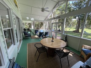 Outdoor dining