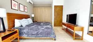 2 quartos, ferros/tábuas de passar roupa, Wi-Fi, roupa de cama