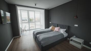 Classic Apartment | 1 bedroom, premium bedding, desk, iron/ironing board