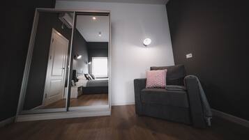 Classic Apartment | 1 bedroom, premium bedding, desk, iron/ironing board
