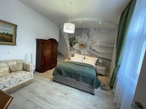 1 Schlafzimmer, Bügeleisen/Bügelbrett, kostenloses WLAN, Bettwäsche