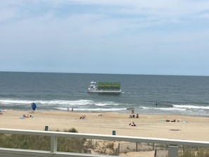 On the beach