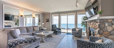 電視、壁爐、 辦公室