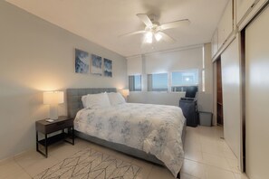 1 bedroom, iron/ironing board, free WiFi, bed sheets