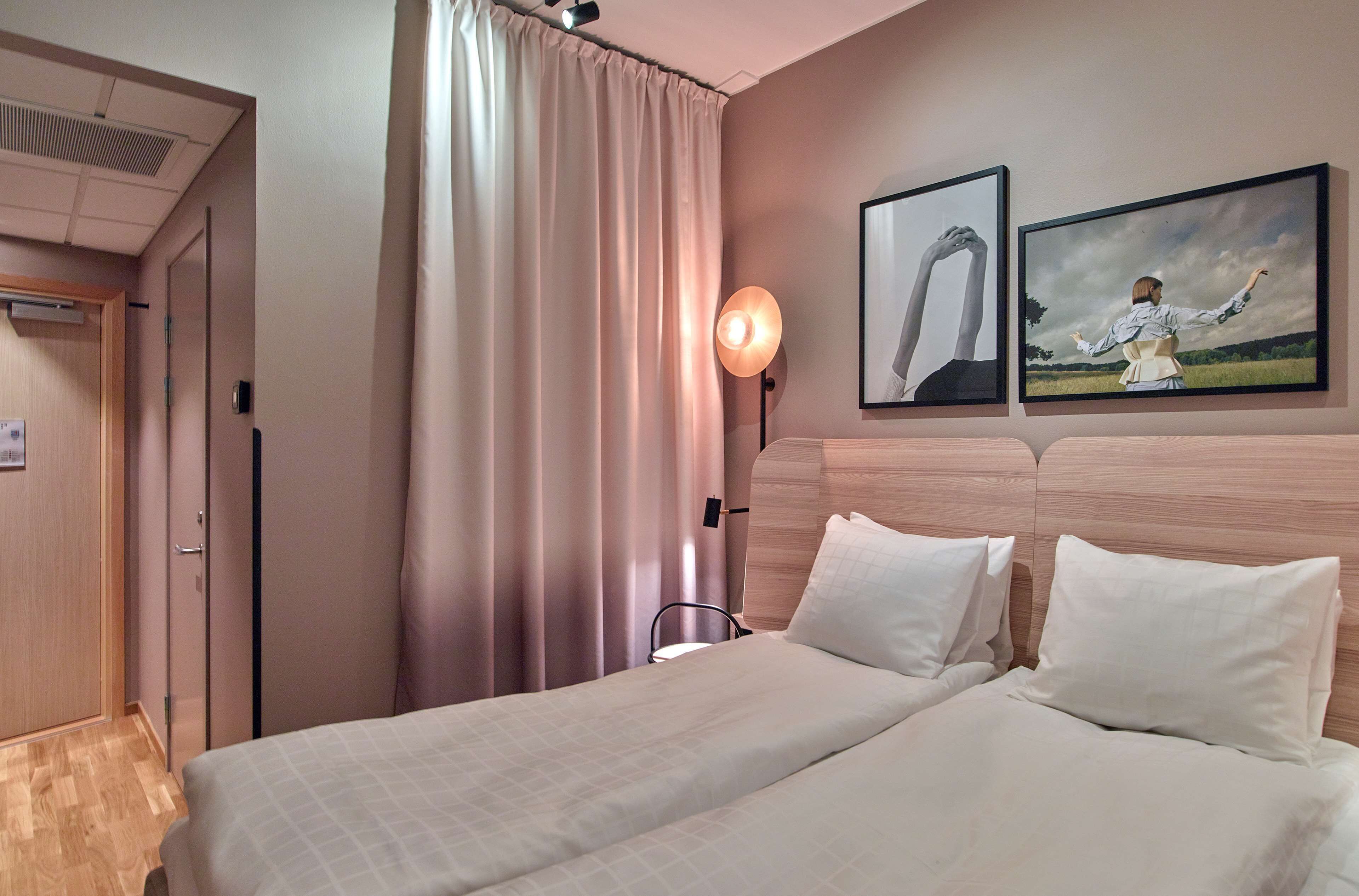 standard double room (no windows) | in-room safe, desk, soundproofing, iron/ironing board