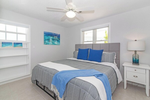 3 bedrooms, iron/ironing board, travel crib, free WiFi