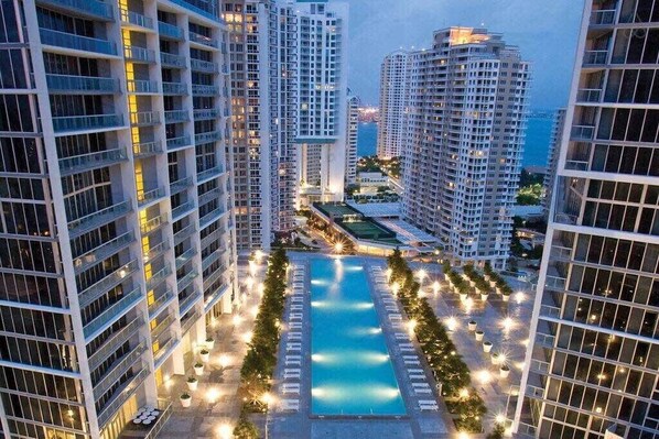 Pool - ICON Brickell *Amazing Oceanview *Pool *Spa (Miami)