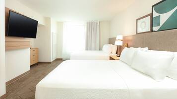 Wi-Fi de cortesia, roupa de cama