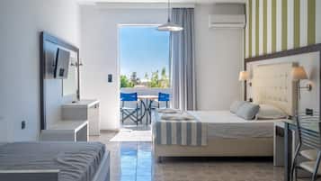 1 chambre, coffres-forts dans les chambres, fer et planche Ă repasser