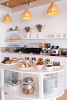 Daily buffet breakfast (EUR 10 per person)