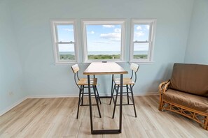 Dining - Oceanfront Home with Saltwater Pool, Hot Tub, and Private Walk to Beach (Salvo)