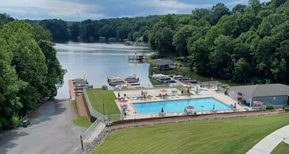 Waterfront Condo at Stripers Landing, Smith Mountain Lake, Virginia