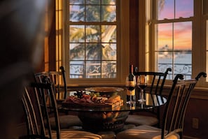 Dining - Large Mediterranean Oasis - Water Views & Pool, KING BEDS (Indian Rocks Beach)