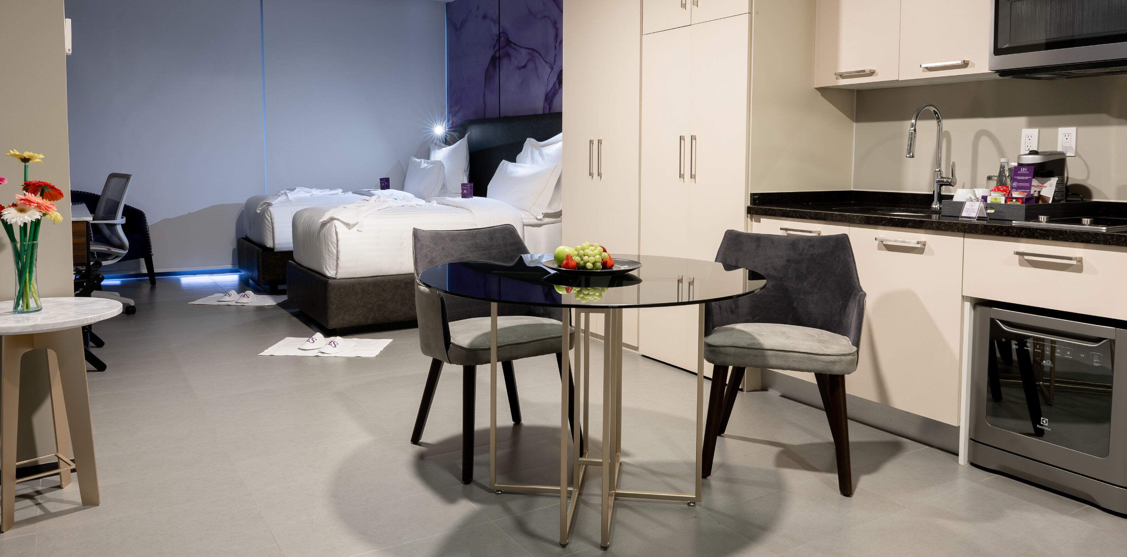 junior double room | private kitchen | microwave, dishwasher, coffee/tea maker