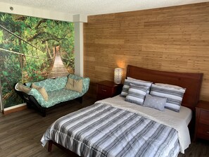 1 chambre, accès au Wi-Fi (inclus), literie fournie