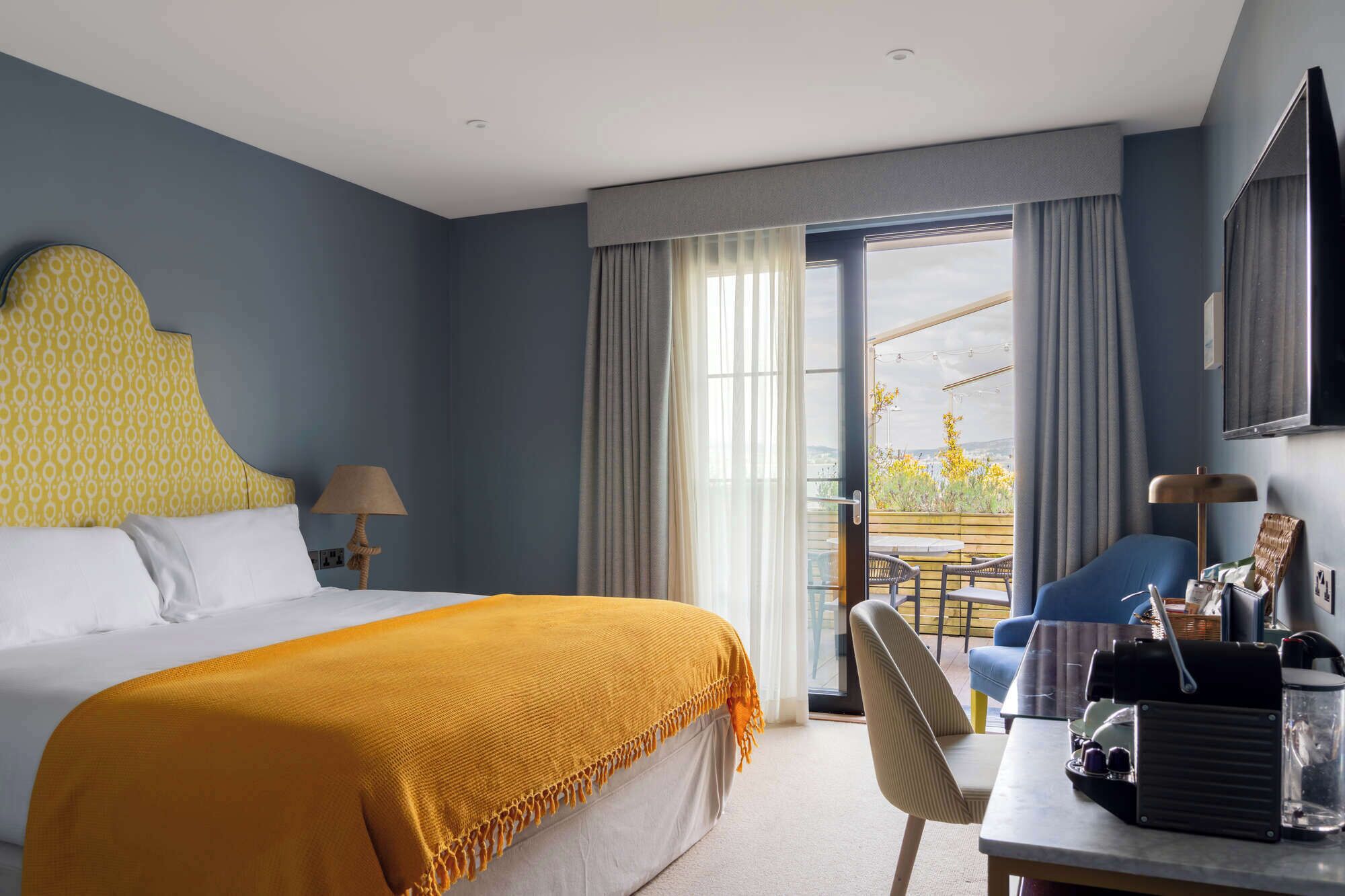 Premium bedding, pillowtop beds, individually decorated