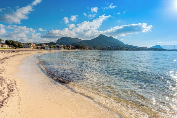 Na praia 