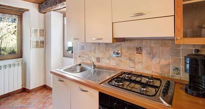 Appartement Antico Granaio avec vue sur la montagne, piscine partagée, jardin et Wi-Fi