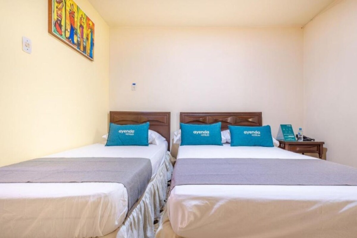 Ropa de cama hipoalergénica, wifi gratis y ropa de cama 