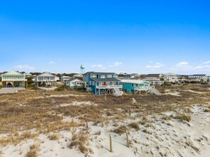 Exterior - Breakwaters: Oceanfront oasis in Oak Island, offering 4 bedrooms and stunning views! (Oak Island)
