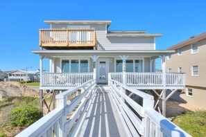 Exterior - Oceanfront paradise in Oak Island, featuring 6 bedrooms for 16 guests! (Oak Island)