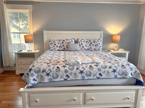 4 多间卧室、熨斗/熨衣板、WiFi、床单