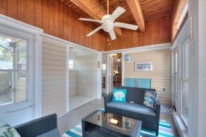 TV, DVD player - Experience Oak Island in this spacious 4-bedroom retreat, ideal for 9 guests! (Oak Island)