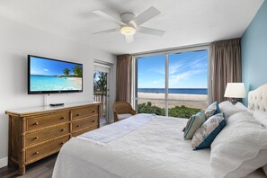 Condo, Multiple Beds, Beach View (405 - No Pets Allowed) | 3 bedrooms, free WiFi - Gullwing by Distinctive Beach Rentals (Fort Myers Beach)